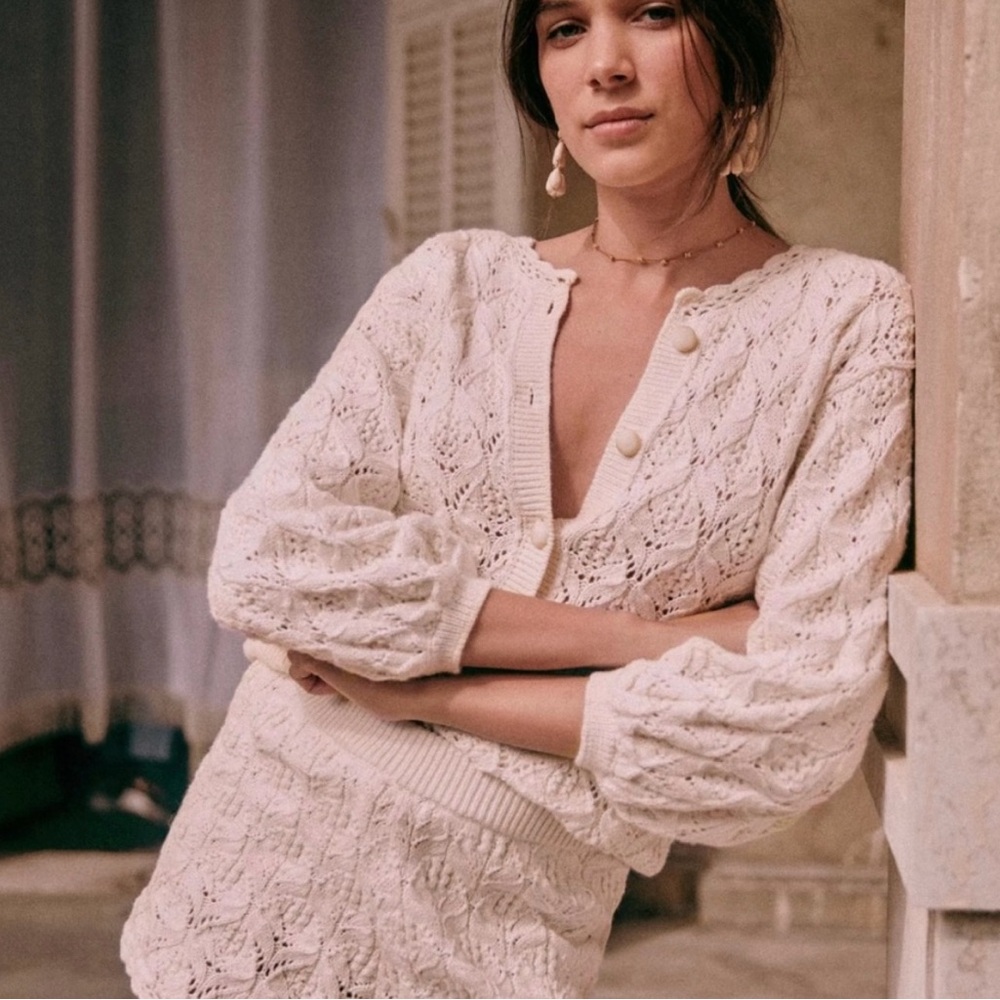 Sézane cardigan